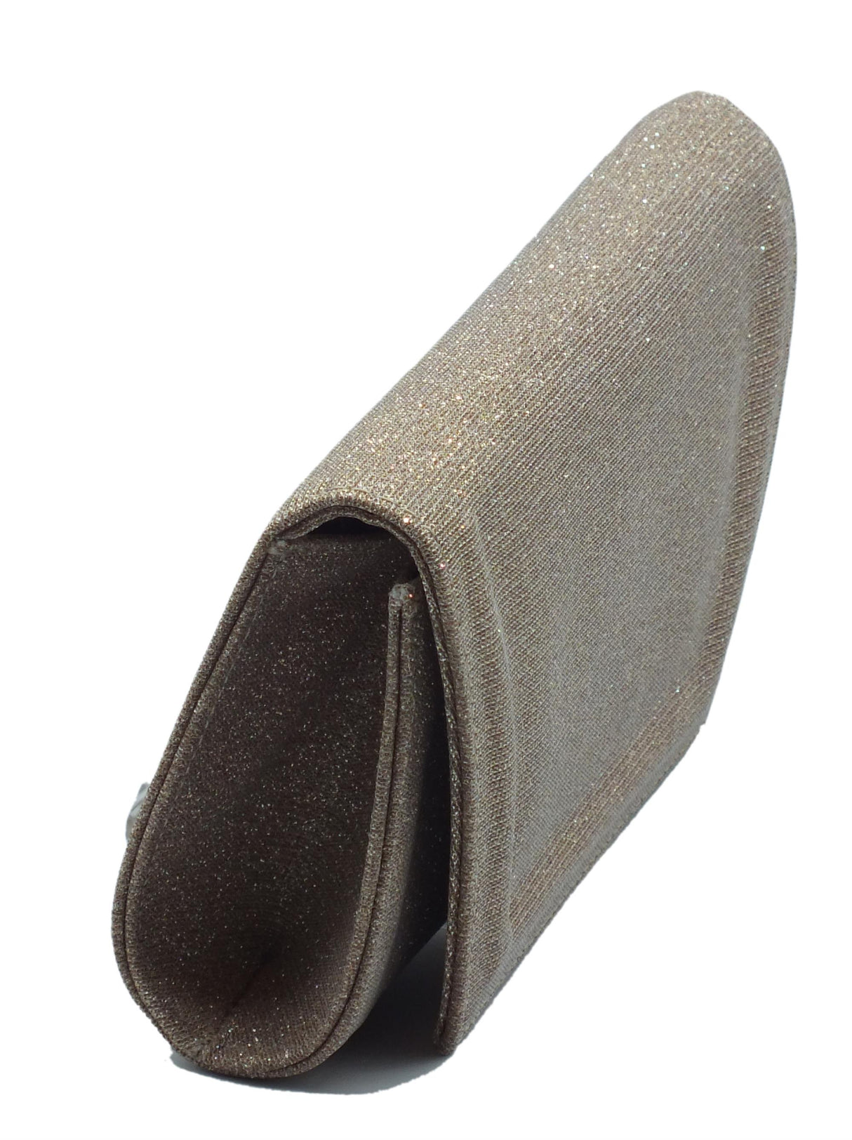 Valleverde Valleverde 97100 Cipria Pochette elegante da cerimonia con tracollina per Donna brillantinata Cipria