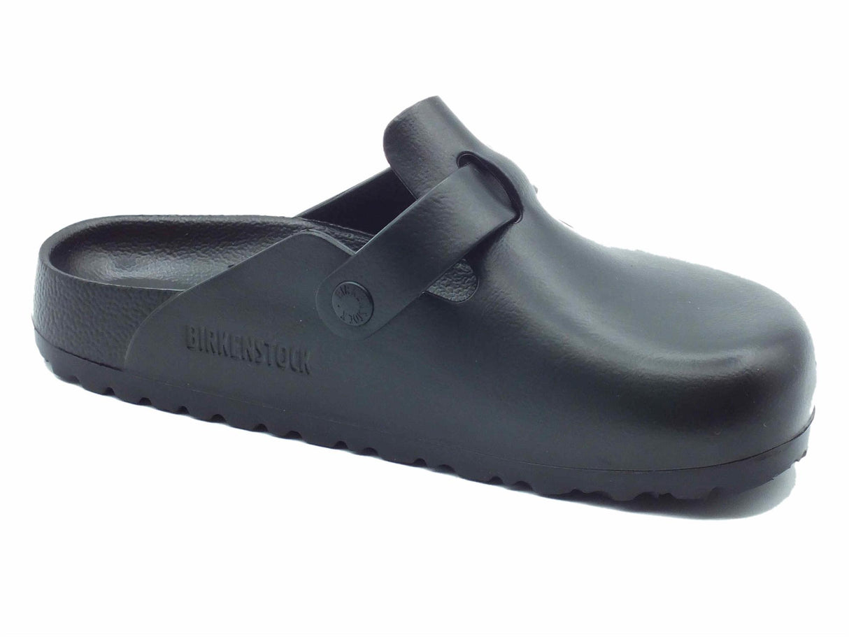 Birkenstock Birkenstock 0127103 Boston Eva Black Sandali per Donna in gomma nera Black