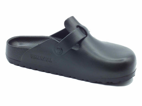 Birkenstock Birkenstock 0127103 Boston Eva Black Sandali per Donna in gomma nera Black