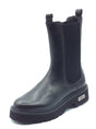 CULT CULT CLW326700 Slash Black Scarponcini per Donna in pelle abrasivata con elastico e lampo Black