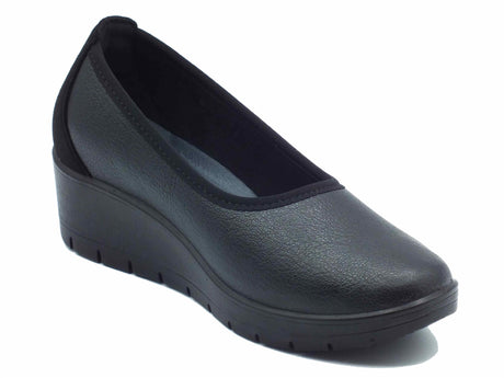 FlyFlot FlyFlot 18 X15 2X Gasperina Nero Decoltè per Donna in ecopelle con sottopiede in memory Nero