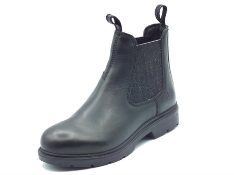 Lumberjack Lumberjack Michiel SWH8513 Black Scarponcini Beatles per Donna in pelle Black