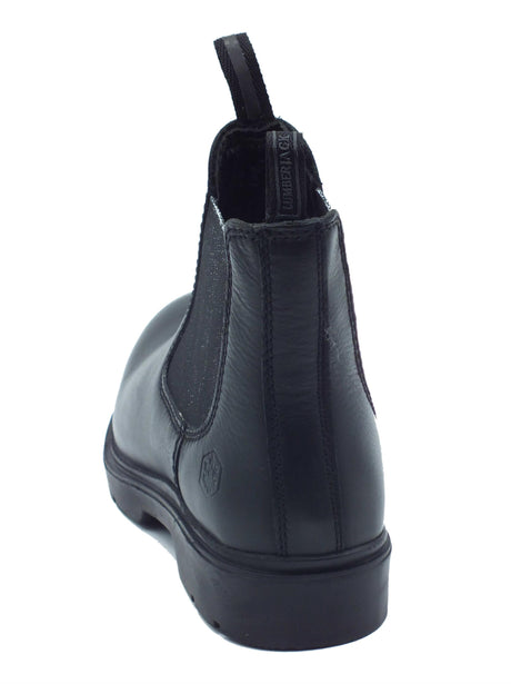 Lumberjack Lumberjack Michiel SWH8513 Black Scarponcini Beatles per Donna in pelle Black