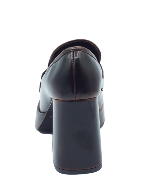 Nacrèe Nacrèe 5004M004 Pool Cuoio Mocassini eleganti per Donna modello classico tacco alto Cuoio