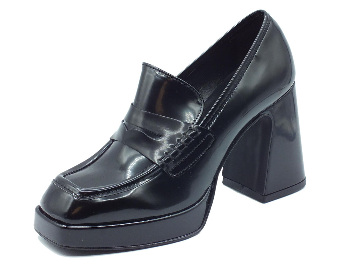 Nacrèe Nacrèe 5004M004 Pool Nero Mocassini eleganti per Donna modello classico tacco alto Nero