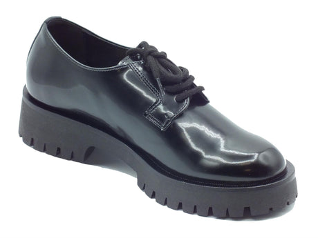 Nacrèe Nacrèe 631R062 Pool Nero Francesine per Donna in ecopelle con tacco medio Nero