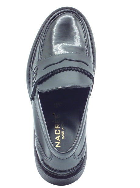 Nacrèe Nacrèe 7854001 Pool Nero Mocassini classici per Donna tacco basso Nero