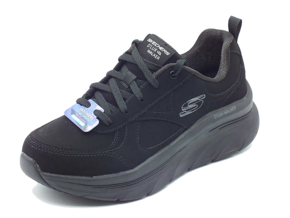 Skechers Skechers D'Lux Walker 149318 Pure Pleasure Black Scarpe Sportive per Donna in econabuk nero Black