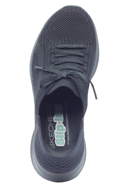 Skechers Skechers Slip-Ins 149710 Brilliant Path Black Scarpe Sportive per Donna in tessuto Black