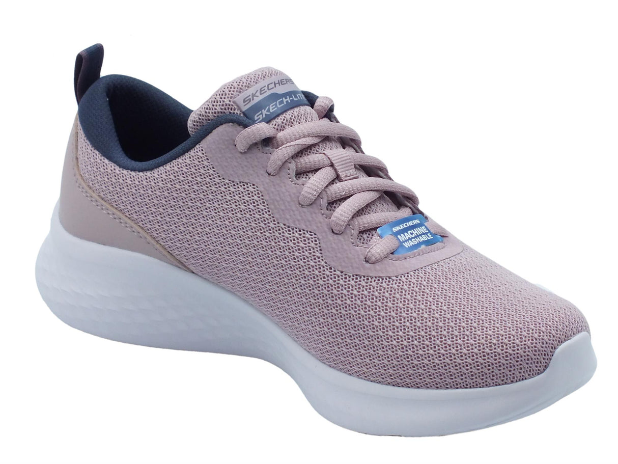 Skechers Skechers Skech Lite 150044 Best Chance Mauve Blue Scarpe Sportive per Donna in tessuto rosa Mauve Blue