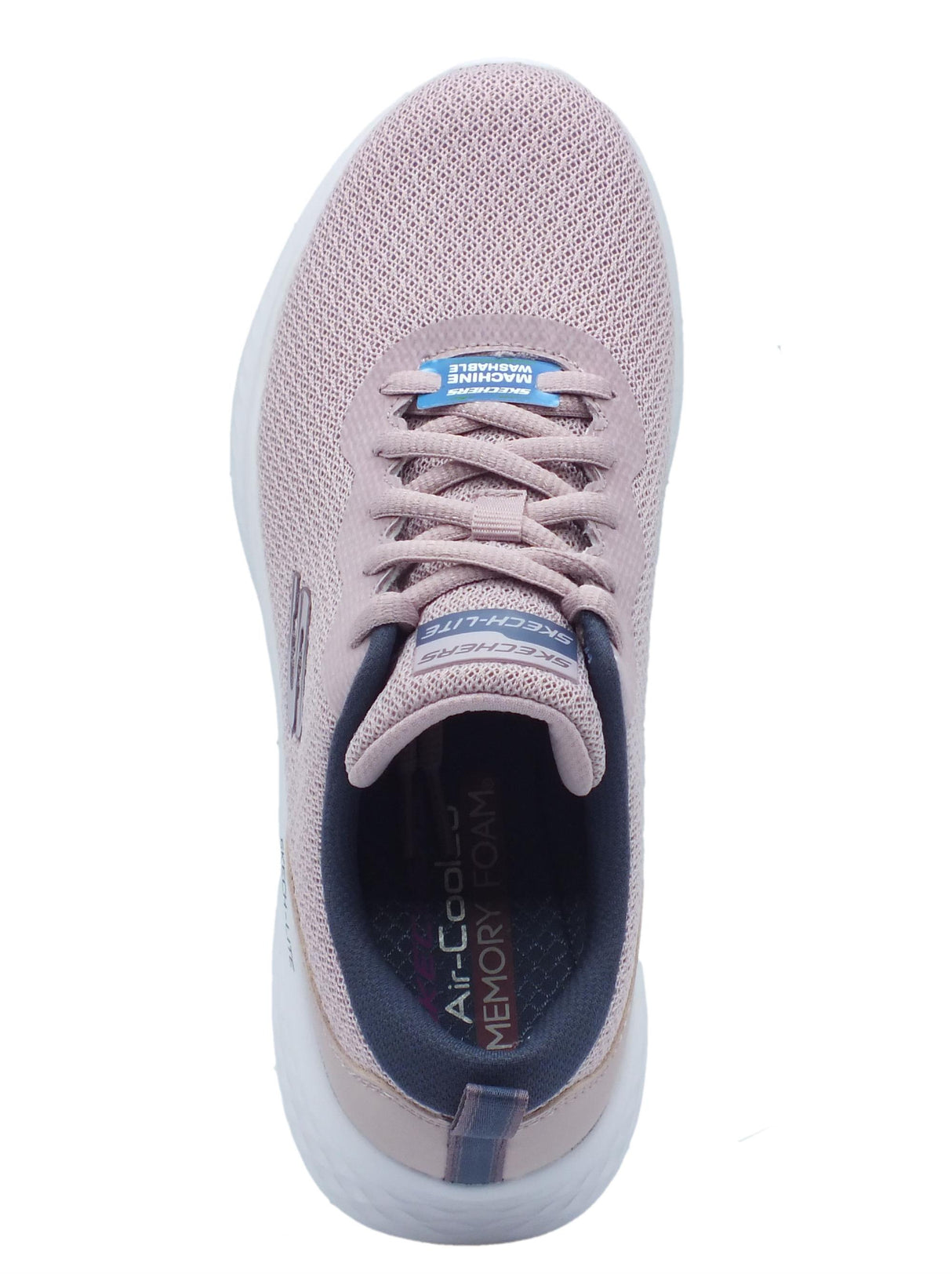 Skechers Skechers Skech Lite 150044 Best Chance Mauve Blue Scarpe Sportive per Donna in tessuto rosa Mauve Blue