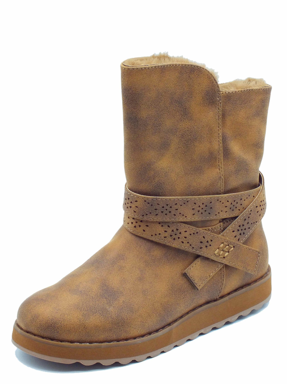 Skechers Skechers 167116 Night Peaks Chesnut mammut per Donna in econabuk nocciola Chesnut