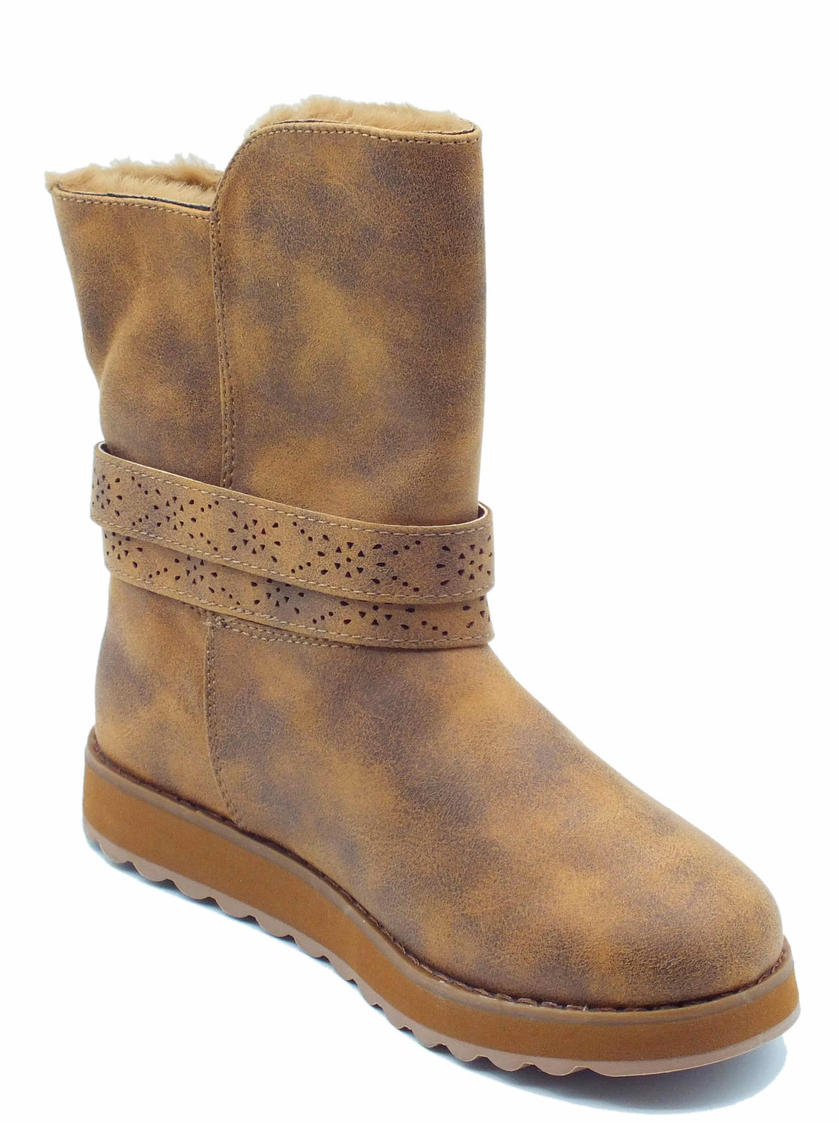 Skechers Skechers 167116 Night Peaks Chesnut mammut per Donna in econabuk nocciola Chesnut