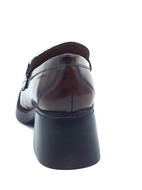 Wonders Wonders G-6140 Kimba Regata Cuero Mocassini per Donna in pelle cuoio con tacco alto Cuero