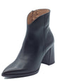 Wonders Wonders H-5403 Frick Bora Negro Tronchetti a punta con tacco alto per Donna in pelle nera con lampo Frick Bora Negro