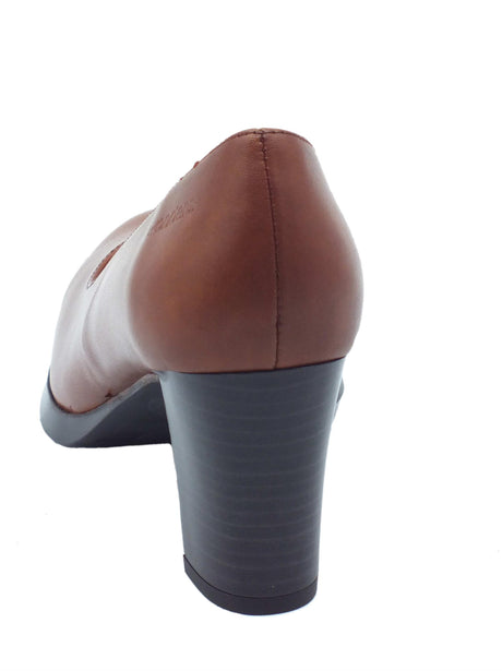 Wonders Wonders L-1101 Fenix Nature Cuero Decoltè per Donna in pelle cuoio con tacco alto Nature Cuero