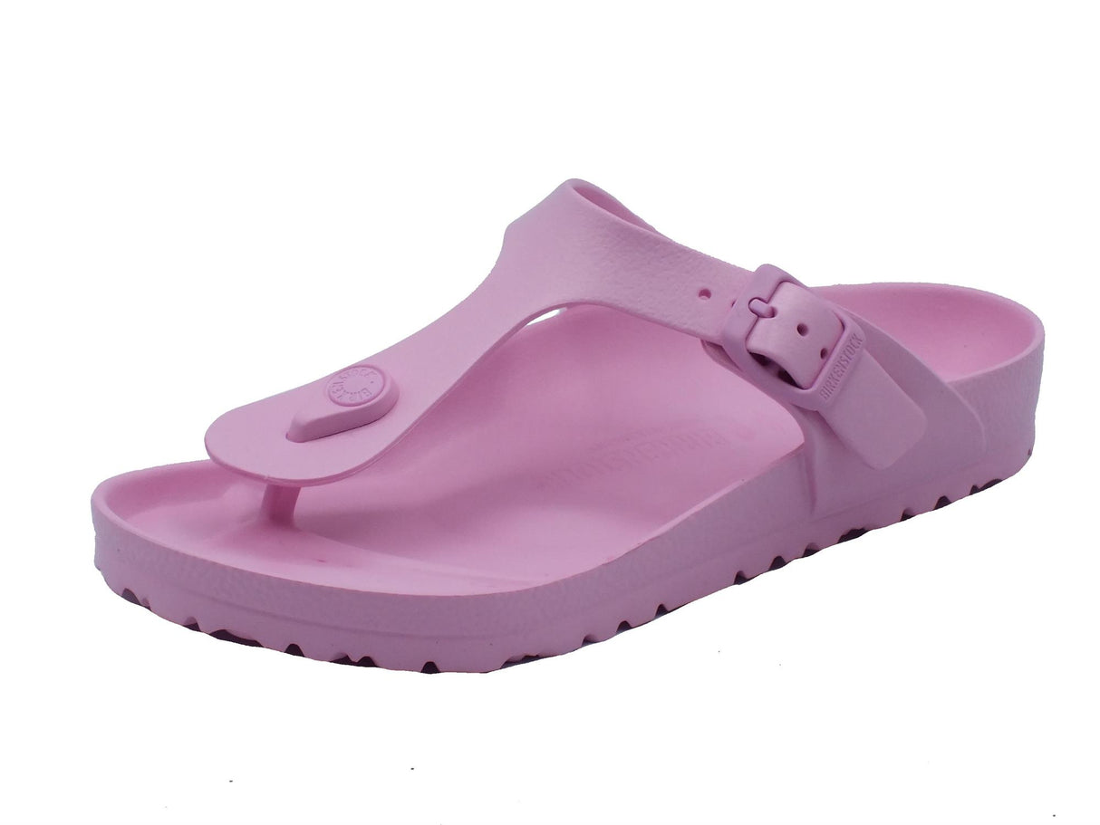 Birkenstock Birkenstock 1027352 Gizeh Eva Fondant Pink Infradito per Donna in gomma con fibia Fondant Pink