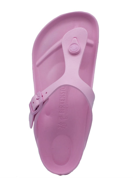 Birkenstock Birkenstock 1027352 Gizeh Eva Fondant Pink Infradito per Donna in gomma con fibia Fondant Pink