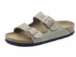 Birkenstock Birkenstock 0352203 Arizona BS Tabacco Brown Sandalo con doppia fibia in pelle marrone