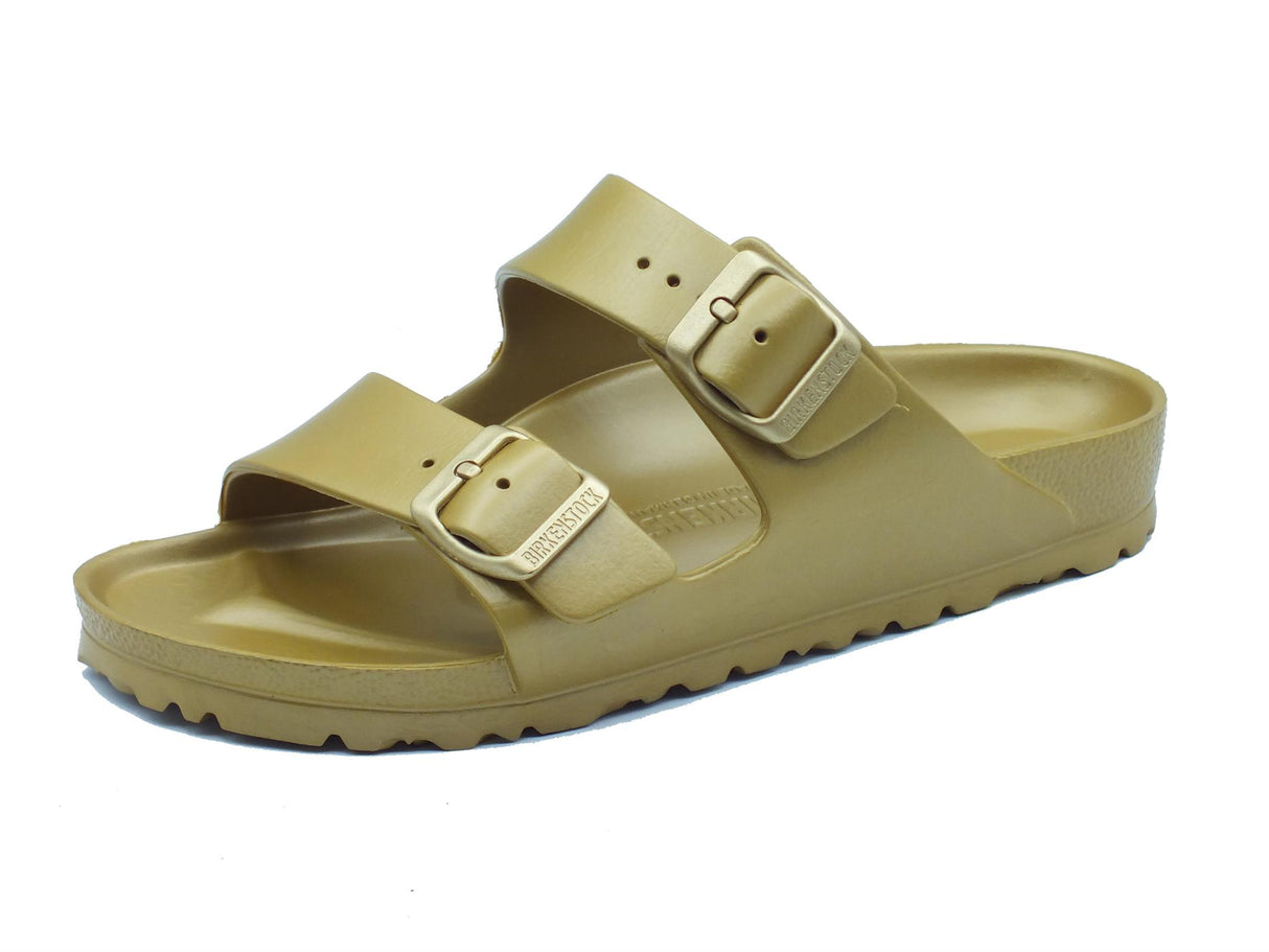 Birkenstock Birkenstock 1022465 Arizona EVA Glamour Gold Sandali per Donna doppia fibia in gomma Glamour Gold