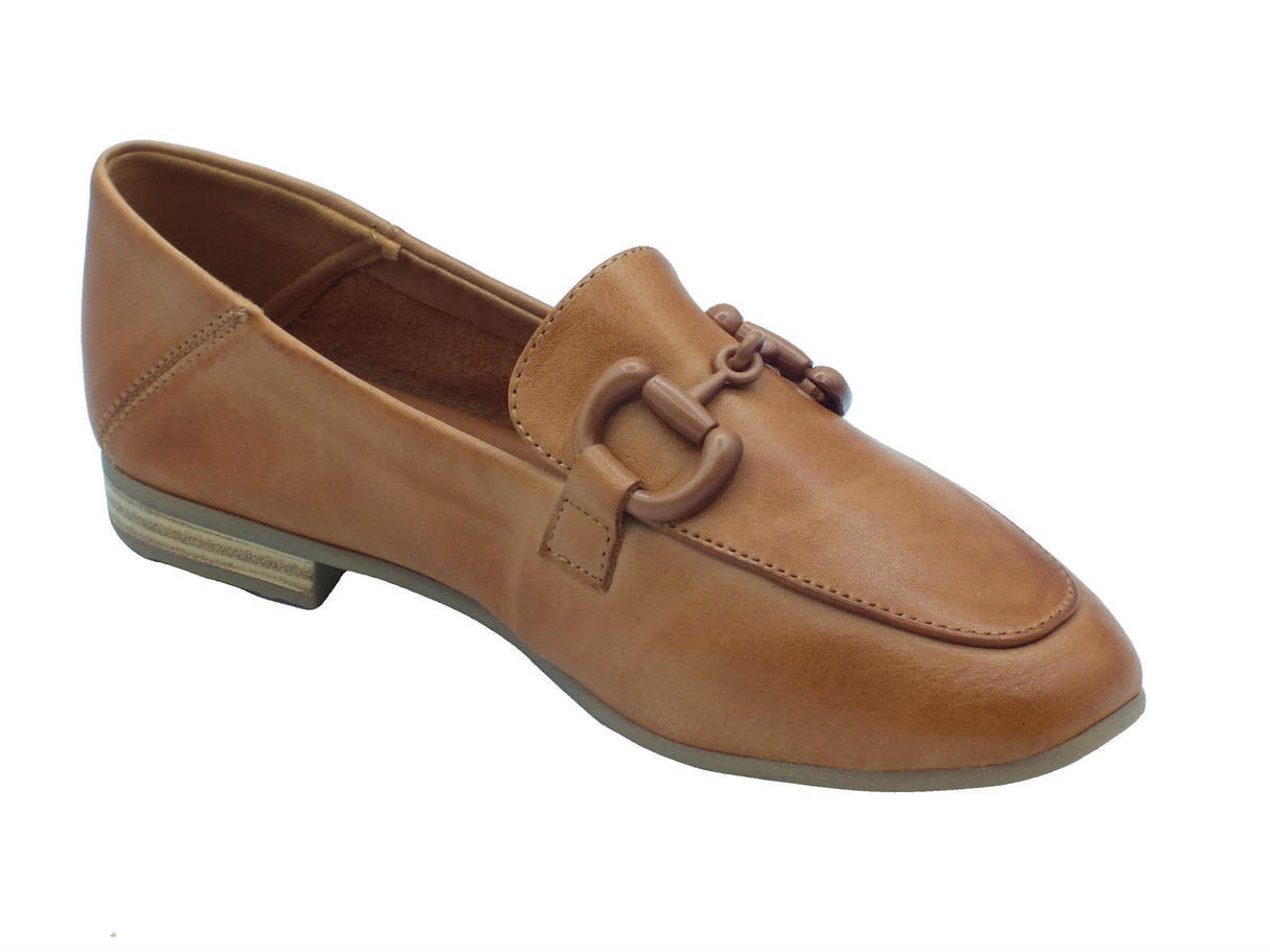 Carmela Carmela 161515 Z.Piel Camel Ballerine classiche per Donna in pelle con tacchetto Camel