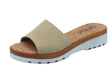 Cinzia Soft Cinzia Soft IAF23316C Cappuccino Sandali scalsati con zeppa per Donna in nabuk Cappuccino