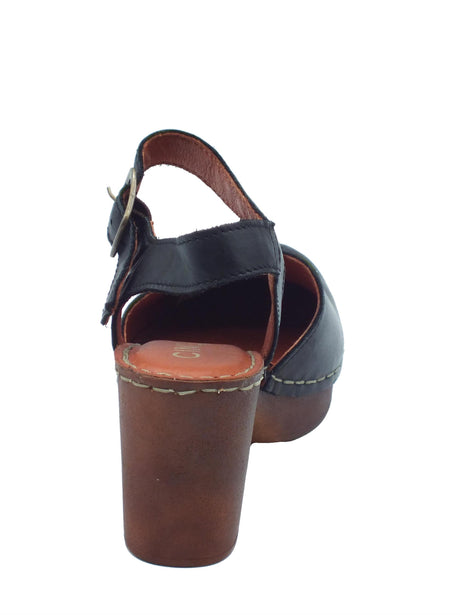 Cinzia Soft Cinzia Soft PQ1145971 Black Sandali con tacco alto per Donna in pelle nero con plateau Black