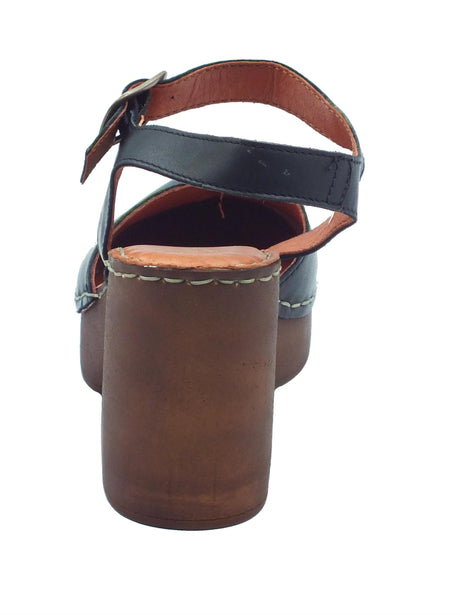 Cinzia Soft Cinzia Soft PQ8235460 Black Sandali con tacco alto per Donna in pelle nera con plateau Black