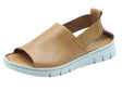 Grunland Grunland Gita SA1199 Terra Sandali confort per Donna in pelle con elastici Terra