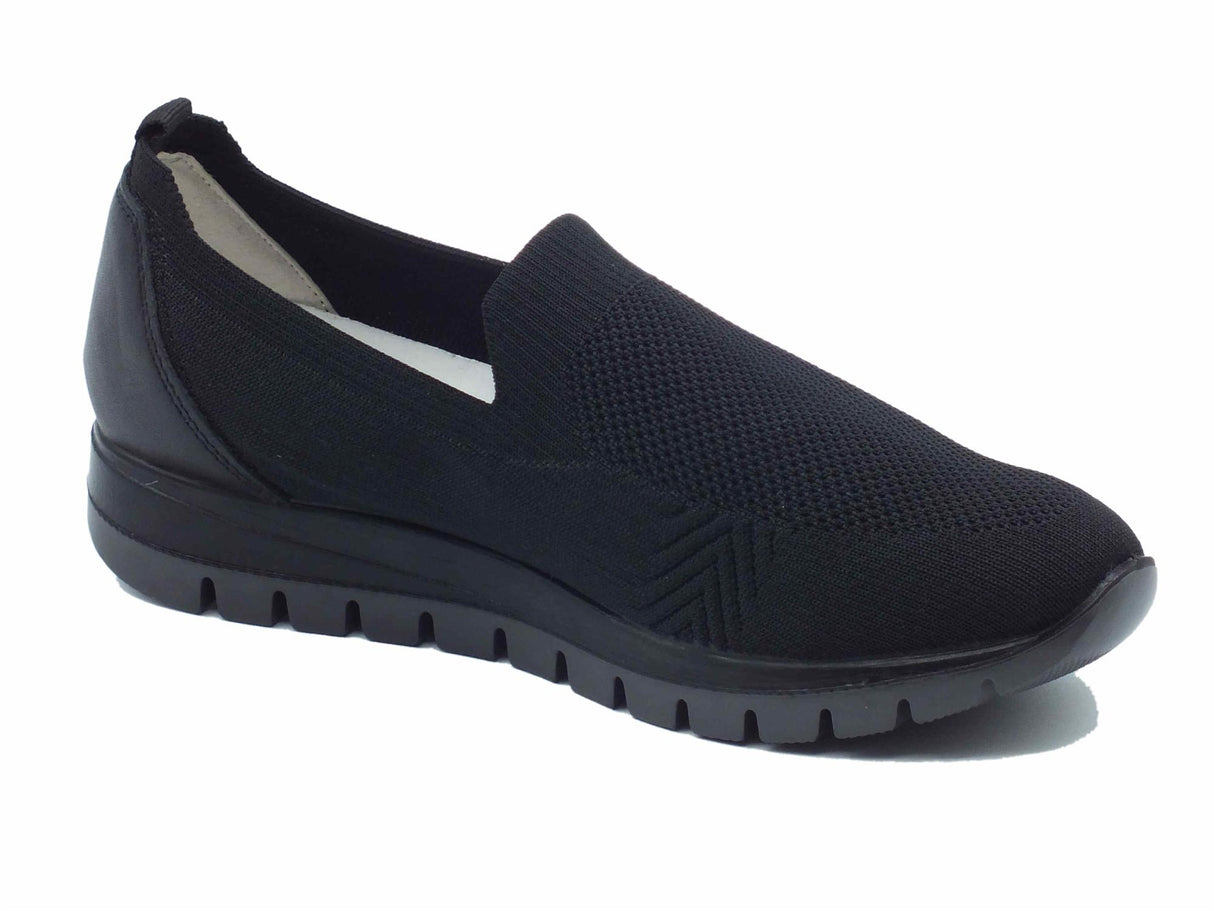 Igi&Co Igi&Co 5660600 Nero Mocassini per Donna in tessuto brillantinato elasticizzato Nero