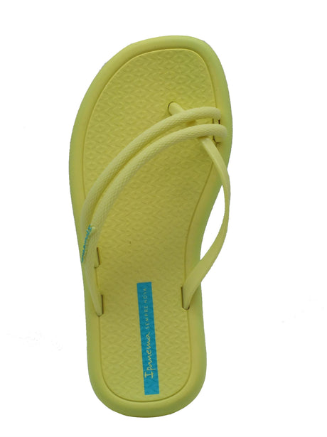 Ipanema Ipanema 27133 Meu Sol Rasteira Yellow Infradito per Donna in gomma gialla con zeppa bassa Yellow