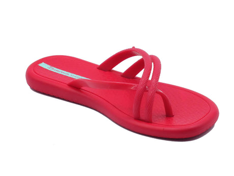 Ipanema Ipanema 27133 Meu Sol Rasteira Dark Pink Infradito per Donna in gomma rosso scuro con zeppa bassa Dark Pink