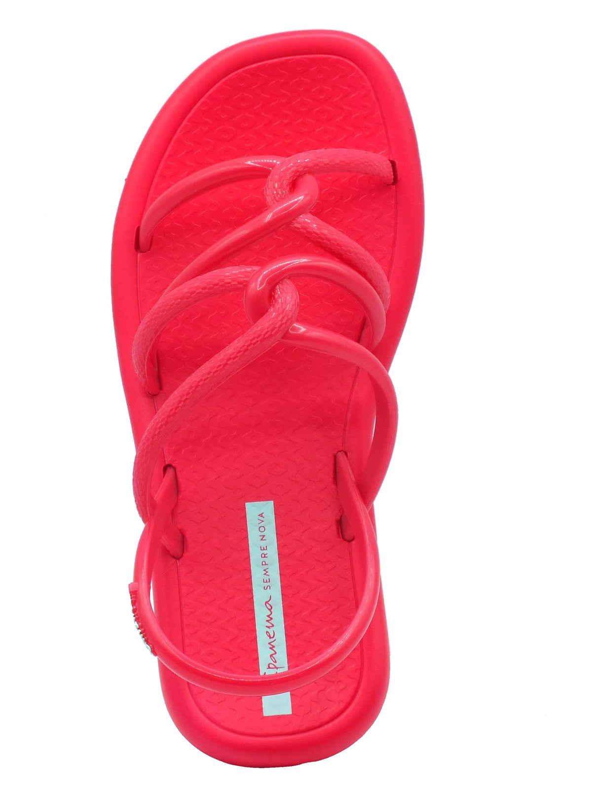 Ipanema Ipanema 27135 Meu Sol Sandal Dark Pink Sandali per Donna in gomma rosso scuro con zeppa bassa Dark Pink