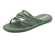 Ipanema Ipanema 83606 Meu Sol Slide Green Sandali per Donna in gomma verde con zeppa bassa Green