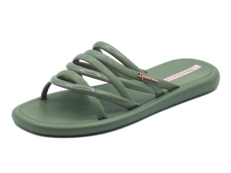 Ipanema Ipanema 83606 Meu Sol Slide Green Sandali per Donna in gomma verde con zeppa bassa Green