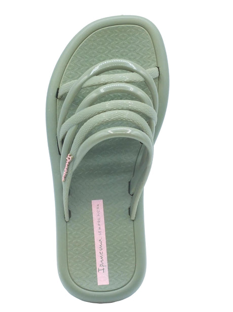 Ipanema Ipanema 83606 Meu Sol Slide Green Sandali per Donna in gomma verde con zeppa bassa Green
