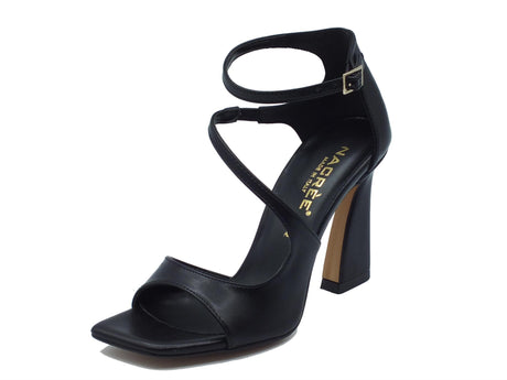 Nacrèe Nacrèe 546K035 Cap Nero Sandali eleganti per Donna tacco alto rosa Nero