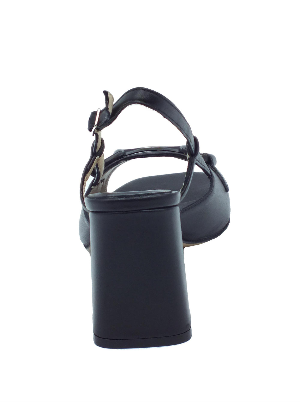 Melluso Melluso S436 Nero Sandali per Donna in pelle tacco alto Nero