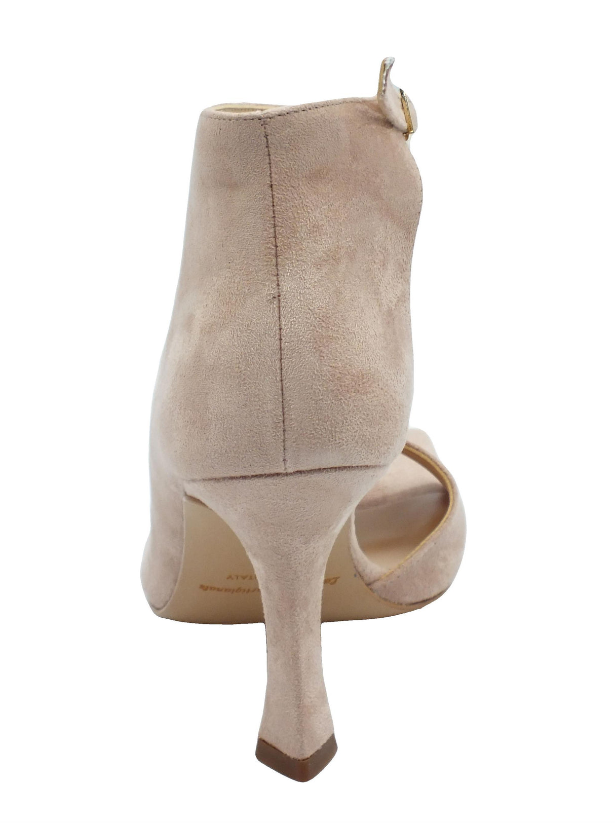 Nacrèe Nacrèe OLIV004 Cam Nude Tronchetti accollati in tessuto con tacco alto colore rosa rosa