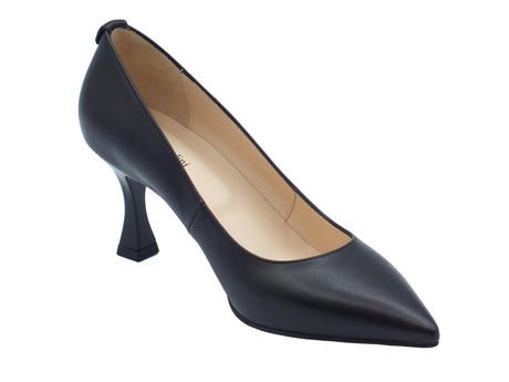 Nero Giardini NeroGiardini E307081DE Nappa Nero Decoltè elegante per Donna in pelle tacco medio Nero
