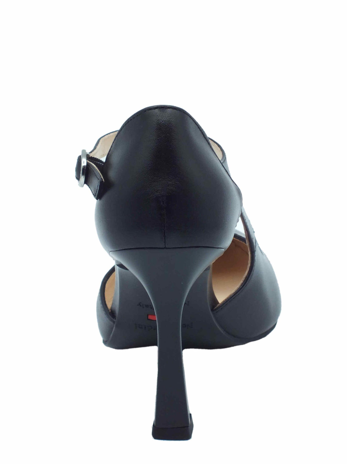 Nero Giardini NeroGiardini E409340DE Nappa Nero Decoltè eleganti per Donna in pelle tacco alto Nero