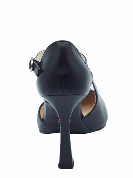 Nero Giardini NeroGiardini E409340DE Nappa Nero Decoltè eleganti per Donna in pelle tacco alto Nero