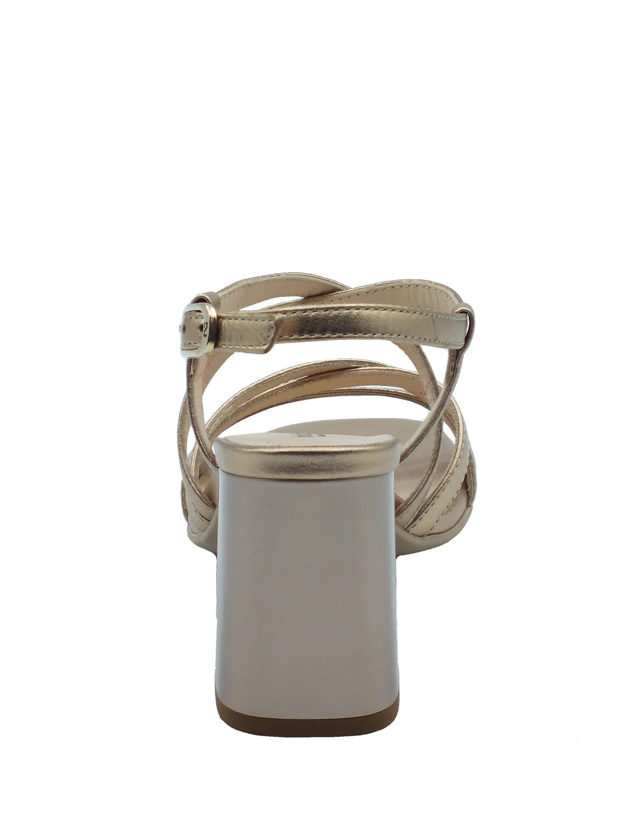 Nero Giardini NeroGiardini E410232D Laminato Sandalo Sandali Eleganti per Donna in pelle con tacco alto Laminato Sandalo