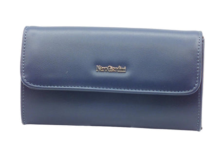 Nero Giardini NeroGiardini E443700DE Nappa Blu Pochette mini con tracollina elegante da cerimonia per Donna Blu