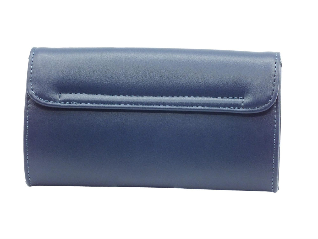 Nero Giardini NeroGiardini E443700DE Nappa Blu Pochette mini con tracollina elegante da cerimonia per Donna Blu