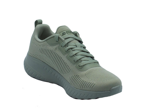 Skechers Skechers Bobs Sport 117209 Face Off Sage Scarpe Sportive per Donna in tessuto verde verde