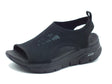 Skechers Skechers Arch Fit 119236 City Catch Black Sandali per Donna in tessuto elasticizzato nero Black