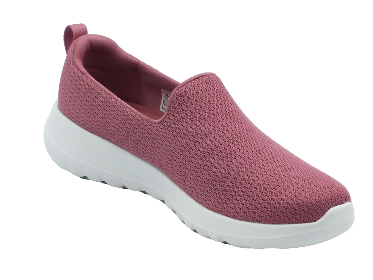 Skechers Skechers Performance Go-Walk 124637 Aurora Mauve Slip-On per Donna in tessuto rosa rosa