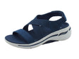 Skechers Skechers Go Walk Arch Fit 140257 Treasured Navy Sandali per Donna in tessuto con chiusura a strappo Navy