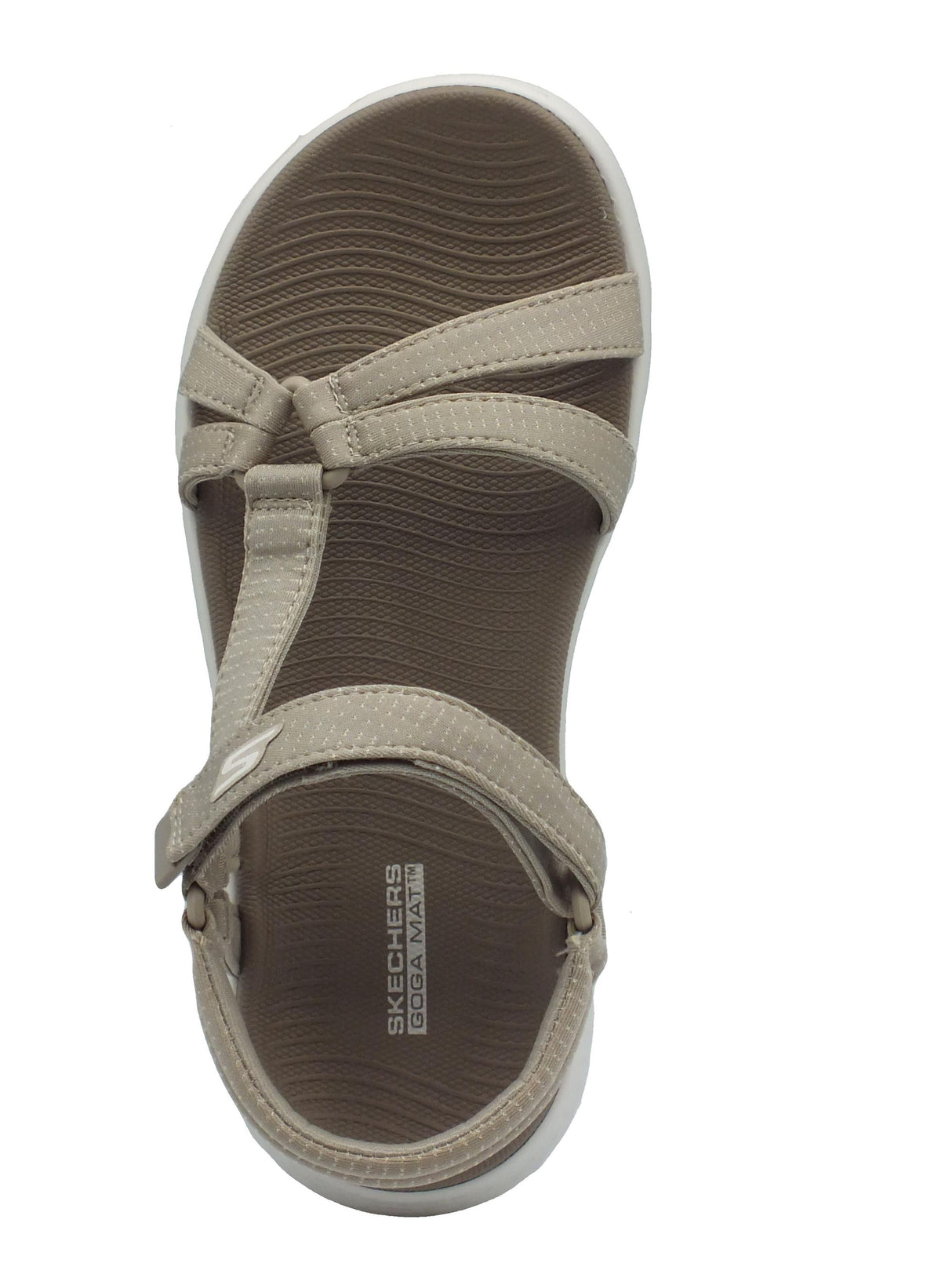 Skechers Skechers Sandali zeppa bassa Donna 141451 Sublime Taupe sintetico beige Taupe
